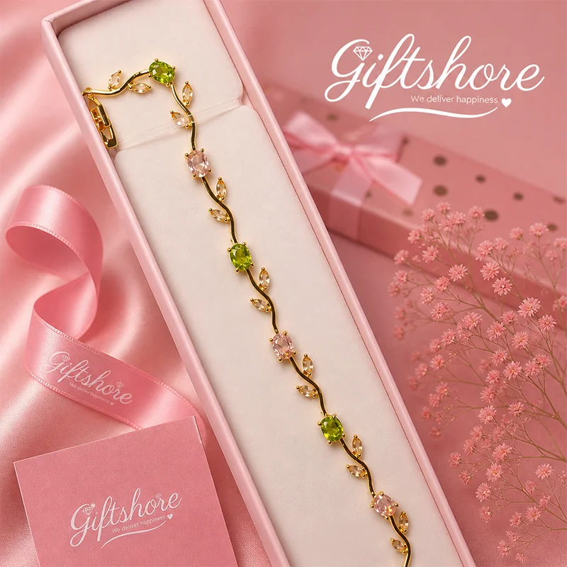 Tulip Bracelet Multi color with gift box
